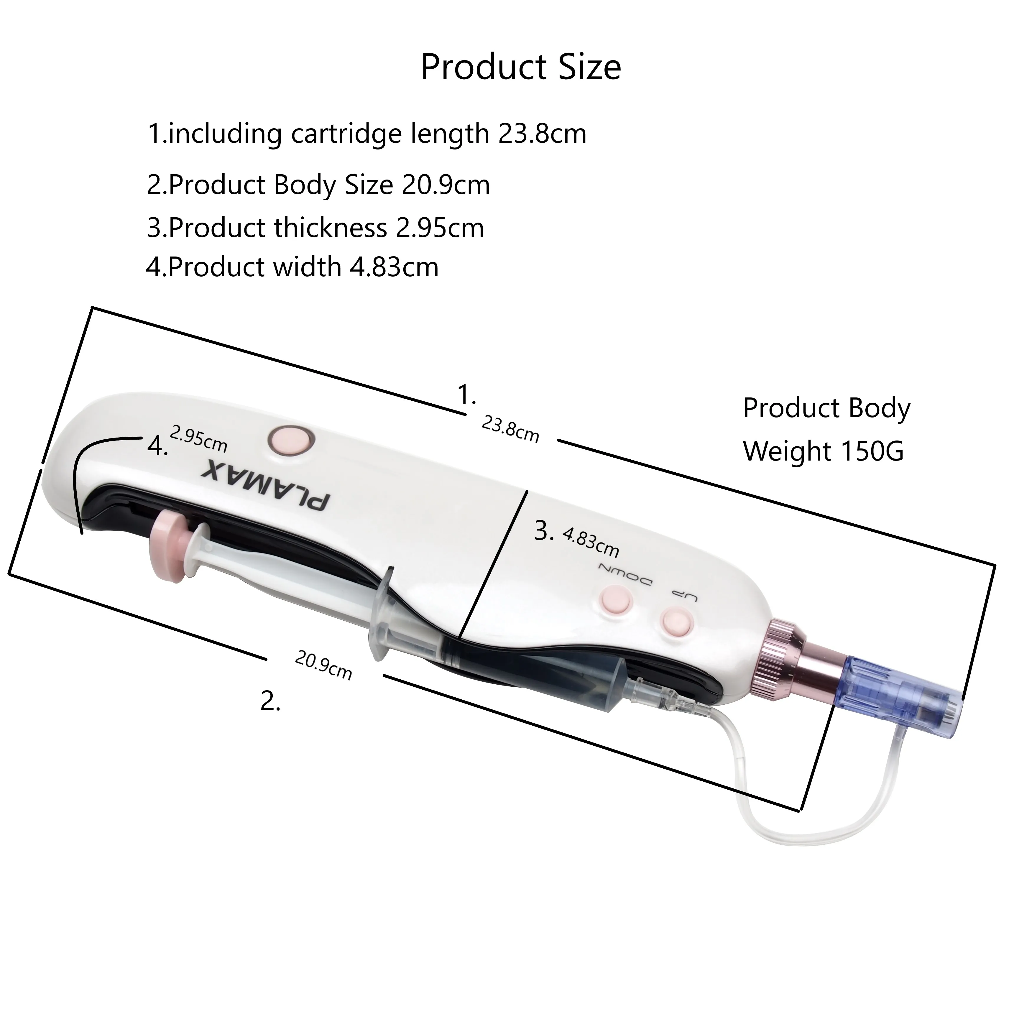 2 in 1 nano mesotherapy pen meso gun hydrologic pen injector for home use