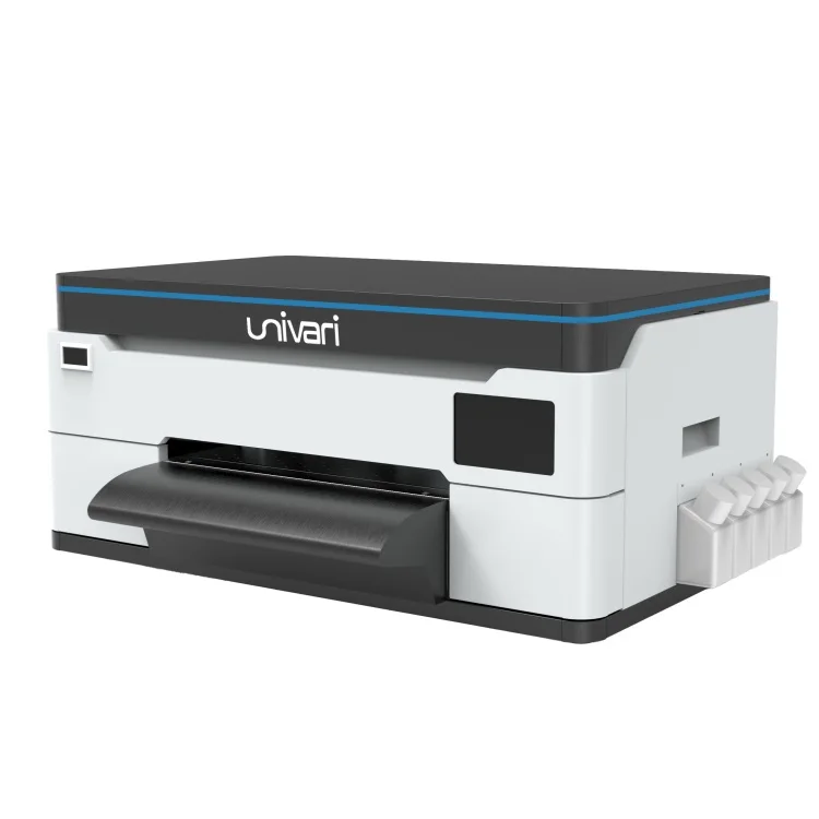 Visual-Tex small desktop dtf printer a3 white ink circulation with shaker and dryer pigment ink pet film