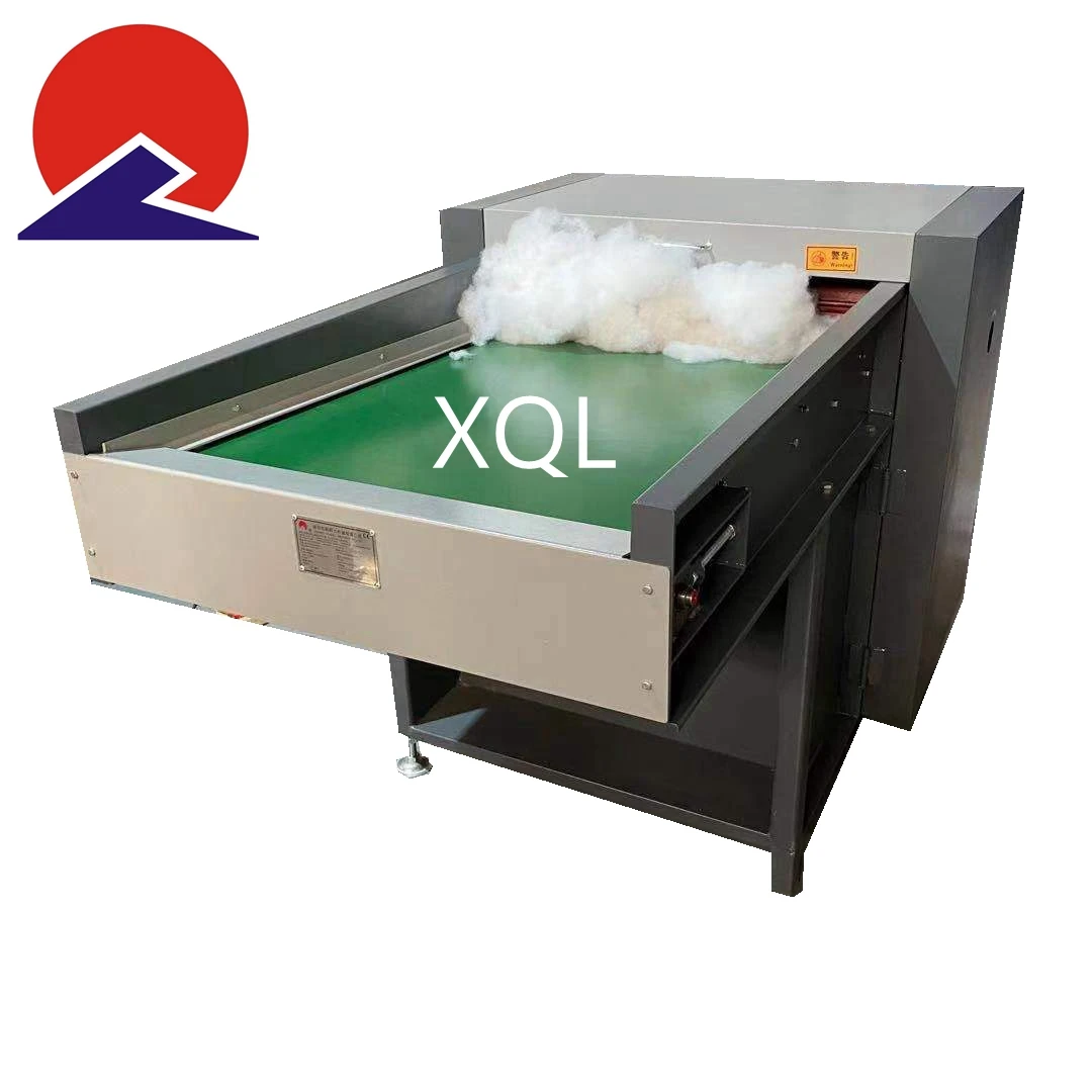 Hot sale capacity  pillow making  machine cushion opening carding  filling stuffing machine polyester for sofa factory