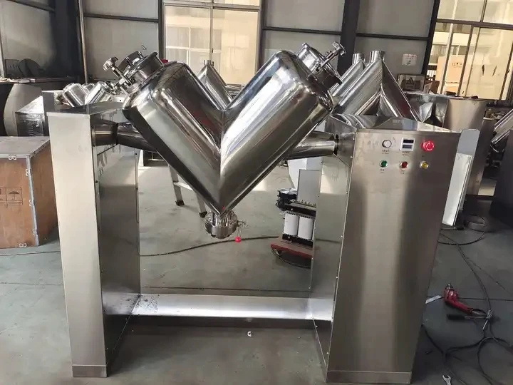 Laboratory Chemical Food Dry Powder Mixer Rotary Drum Mixer Agarbatti Powder Milk Powder Mixing Machine