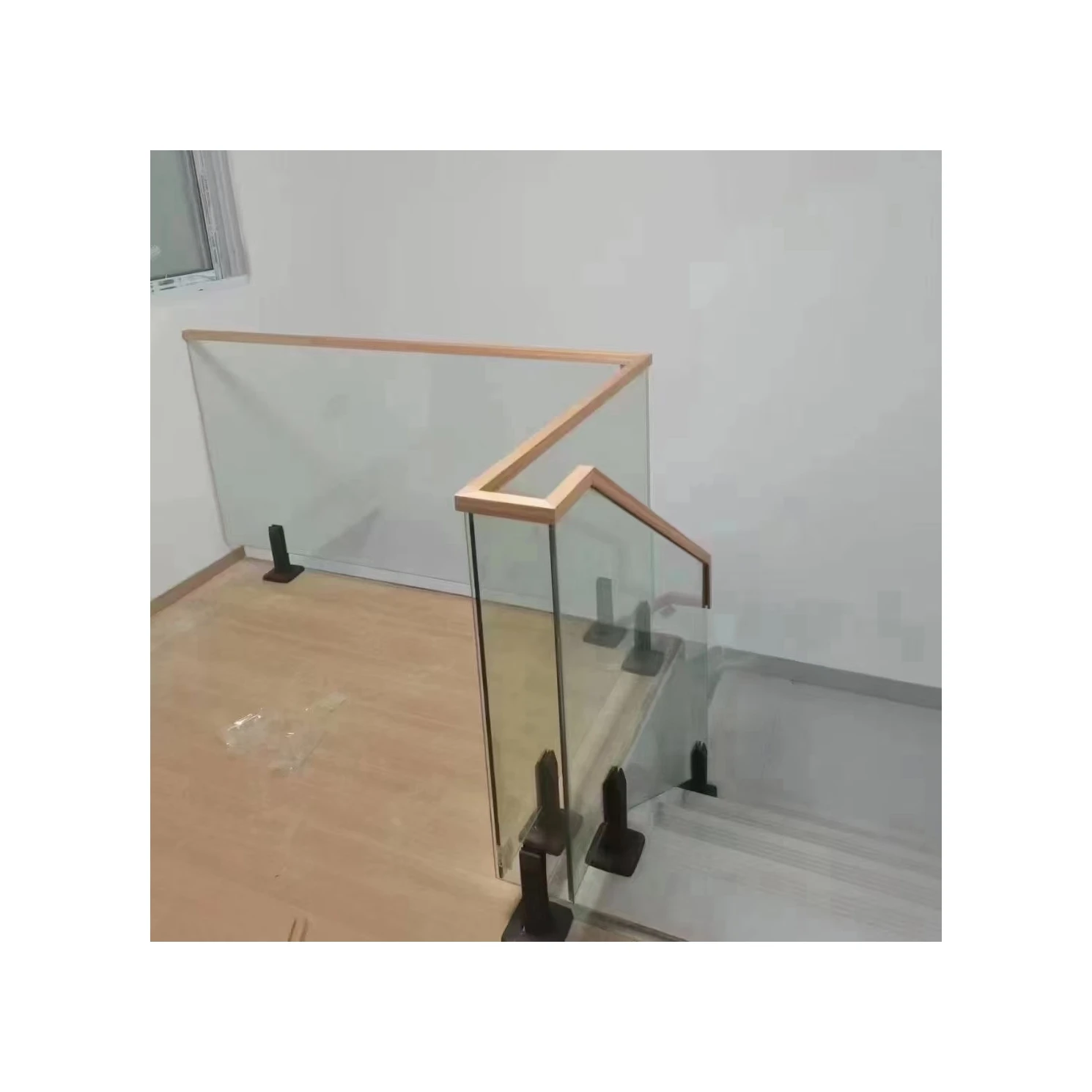 Robust Stainless Steel 201 Glass Spigot Base Indoor Modern Design Support for Glass Railing Staircase Parts