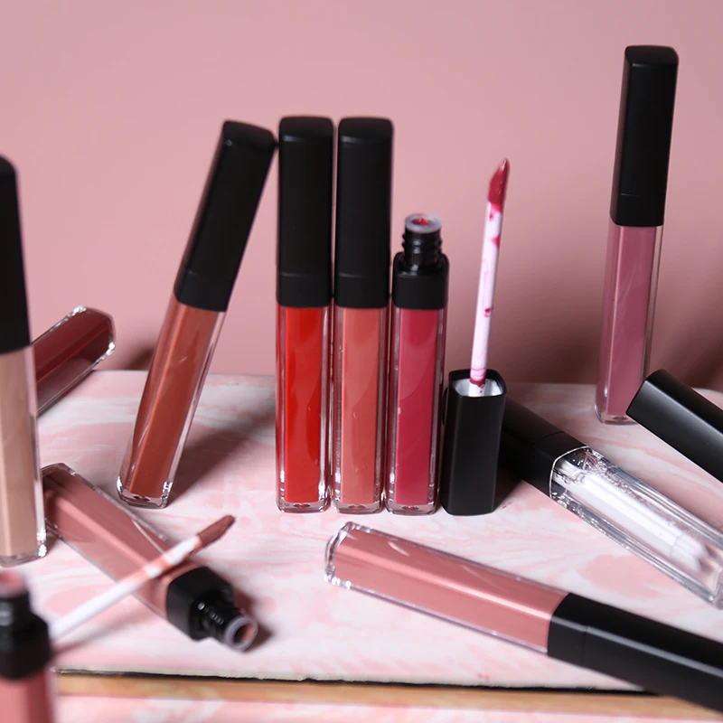 59 Color Velvet Matte Liquid Lipstick Sample Nude Lip Gloss Pigment Custom Long Lasting Waterproof Matte Lipstick