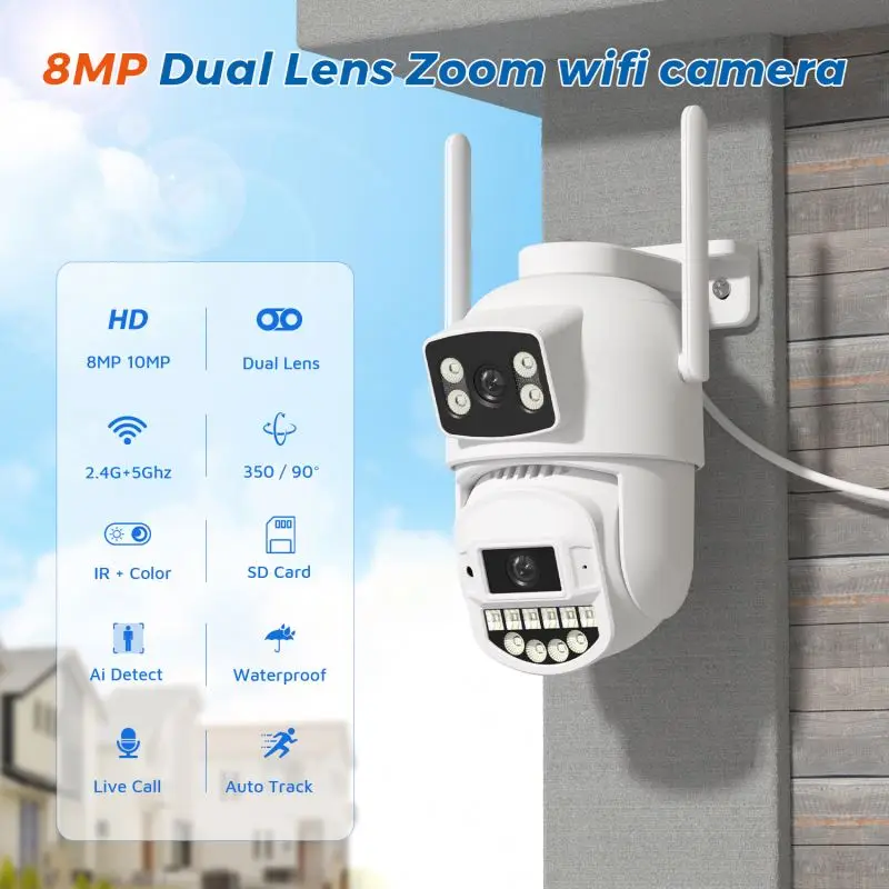 12Mp Ip Fisheye Camera Nvr 5K Solar Powered Wifi Sensor Shape To Cctv Converter Fullhan 5 Mp Module 8Mp License Plate