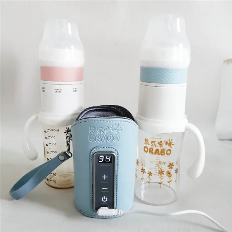 Portable milk powder dispenser for the best children electronic digital feeding USB coffee tea milk bottle warm