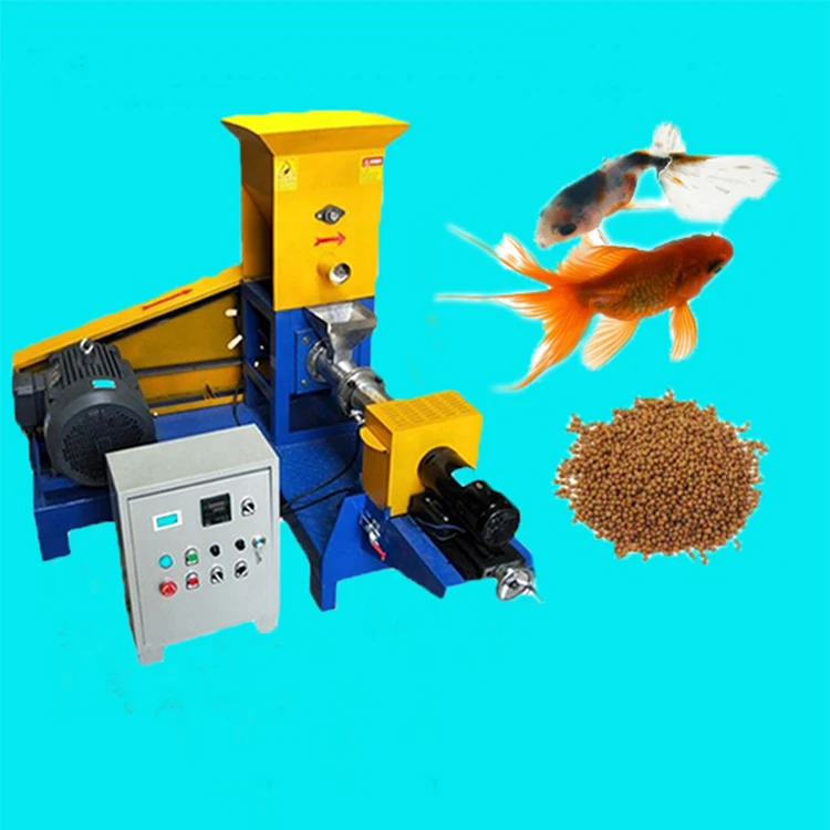 Pellet Size 1-12mm Floating feed pelletizer machine fish Extrudeuse Pour Aliment Poisson Extruder For Fish Food