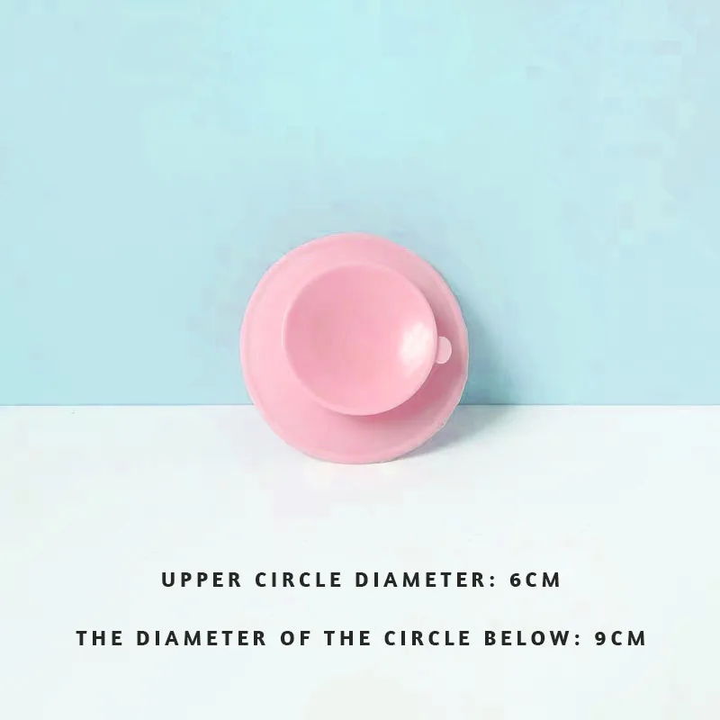 Factory spot magic double-sided suction cup anti-fall bowl silicone suction cup training bowl suction cup