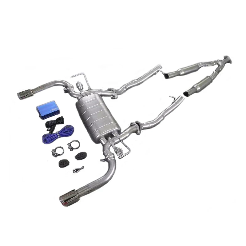 OEM Stainless Steel 304 Exhaust Catback For Infiniti Q50 Q50s Q60 Q70 2.5t 3.5 Catback Exhaust With Valves Exhaust Muffle