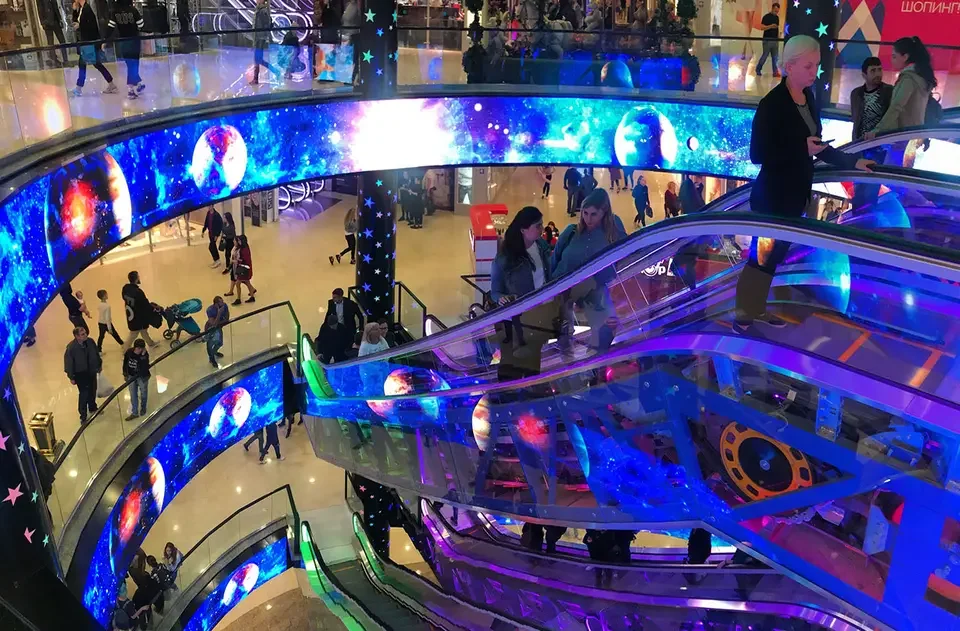 Chinese Videos Flexible Display Screen Hd Full Color Advertising Led Sign Digital Signage Soft Flexible Led Display Panels