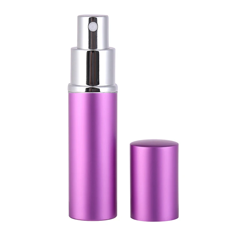 10ML Mini Portable For Travel Aluminum Refillable Perfume Bottle With Spray&Empty Cosmetic Containers With Atomizer Hot Sale Cos