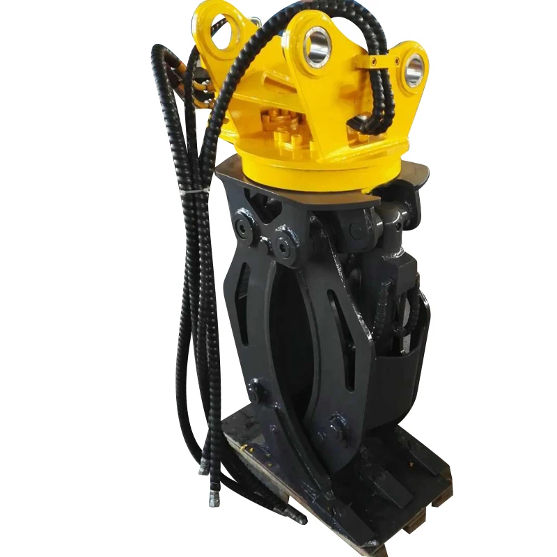 Professional Excavator Grapple Construction Machinery Attachments  Log Grapple for Excavator