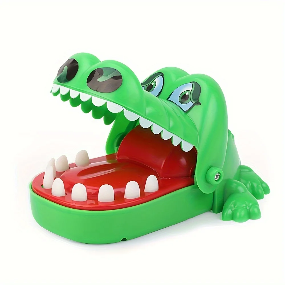 Crocodile Bite Finger Board Game Toy Dinosaur Tooth Extraction Parents and Kids Prank Shark Toy