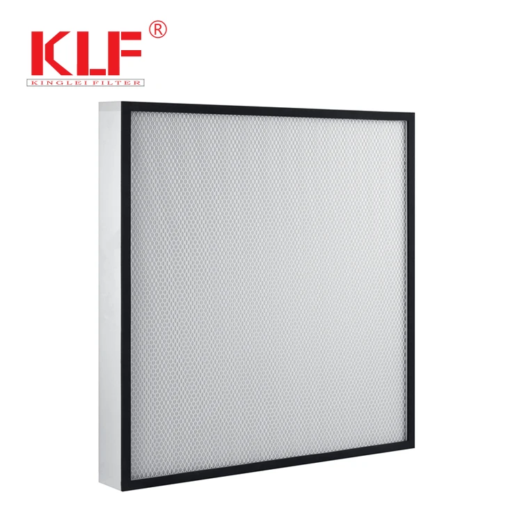 Professional  hepa  factory supplying customized Medium / high efficiency filter with diaphragm