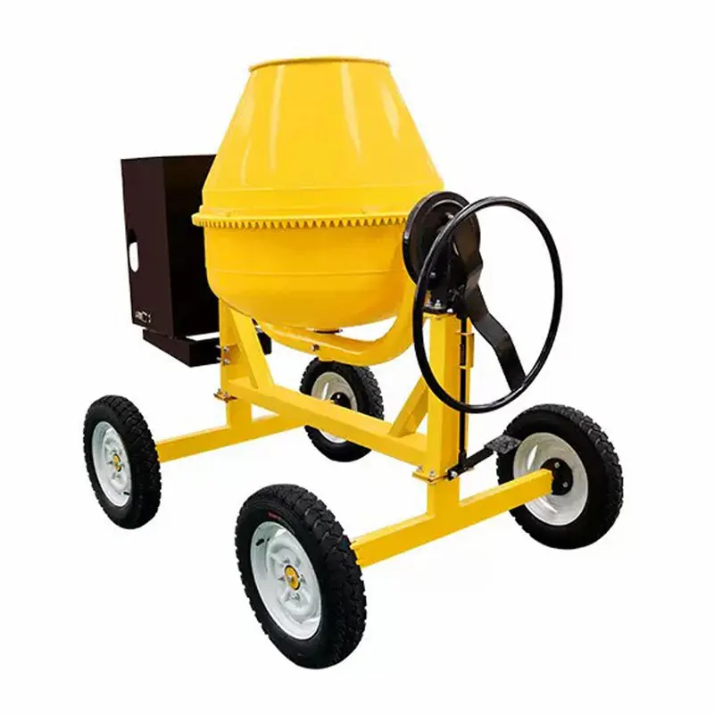 Factory Price Concrete Machinery 500L Small Drum Mobile Cement Mixer Diesel Electric Or Diesel Buy Concrete Mixers