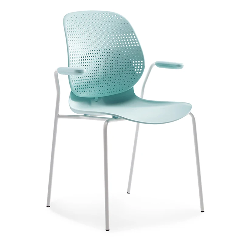 Meeting Office College Classroom Conference Training Chair With Writing Pad Tablet
