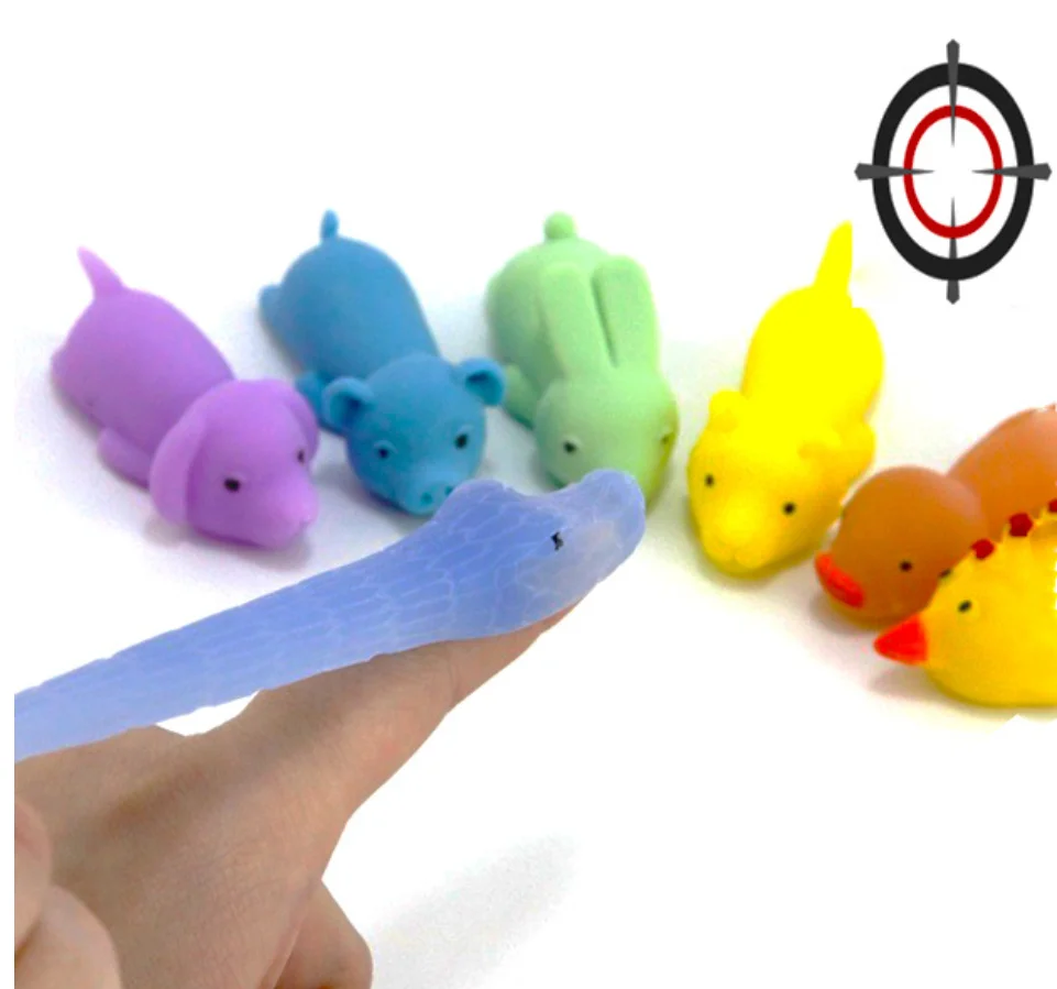 Great Slingshot Chicken Finger Toys Cute Animals Catapult Slingshot Toy For Flying Game