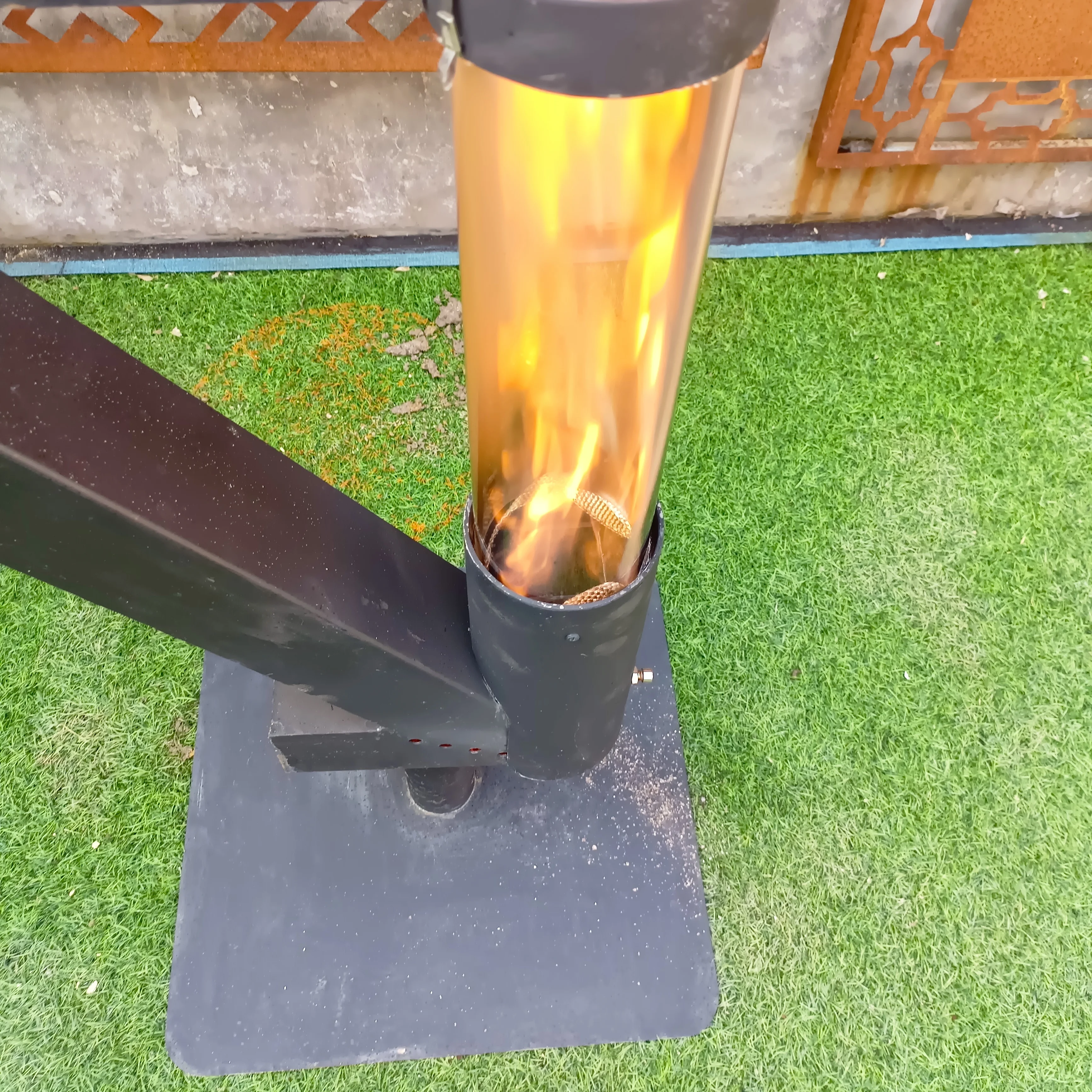 High Quality Outdoor Biomass Pellet Heating Stove Patio Heaters