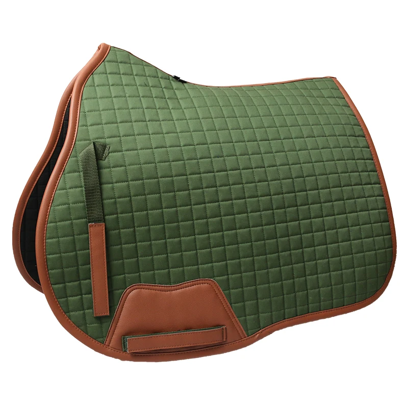 High Quality Horse Riding Accessories Saddle Blanket Equestrian Equipment Customize Equine Saddle Pad Jumping