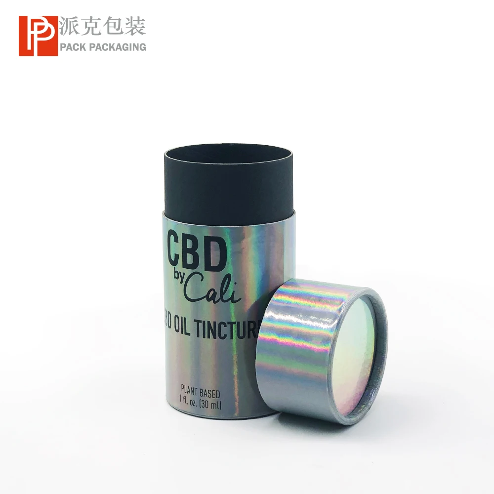 Luxury Cosmetic Round Skin Care Cylinder Gift Box Serum Cream  Skincare Containers And Packaging Paper Tube