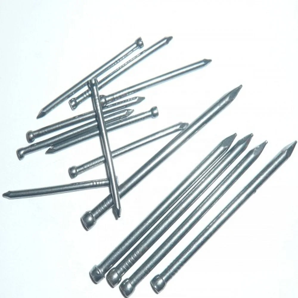 2022 Hot sales 3.75mm x x75 mm Bright Smooth Shank headless nails Brad bullet head nails