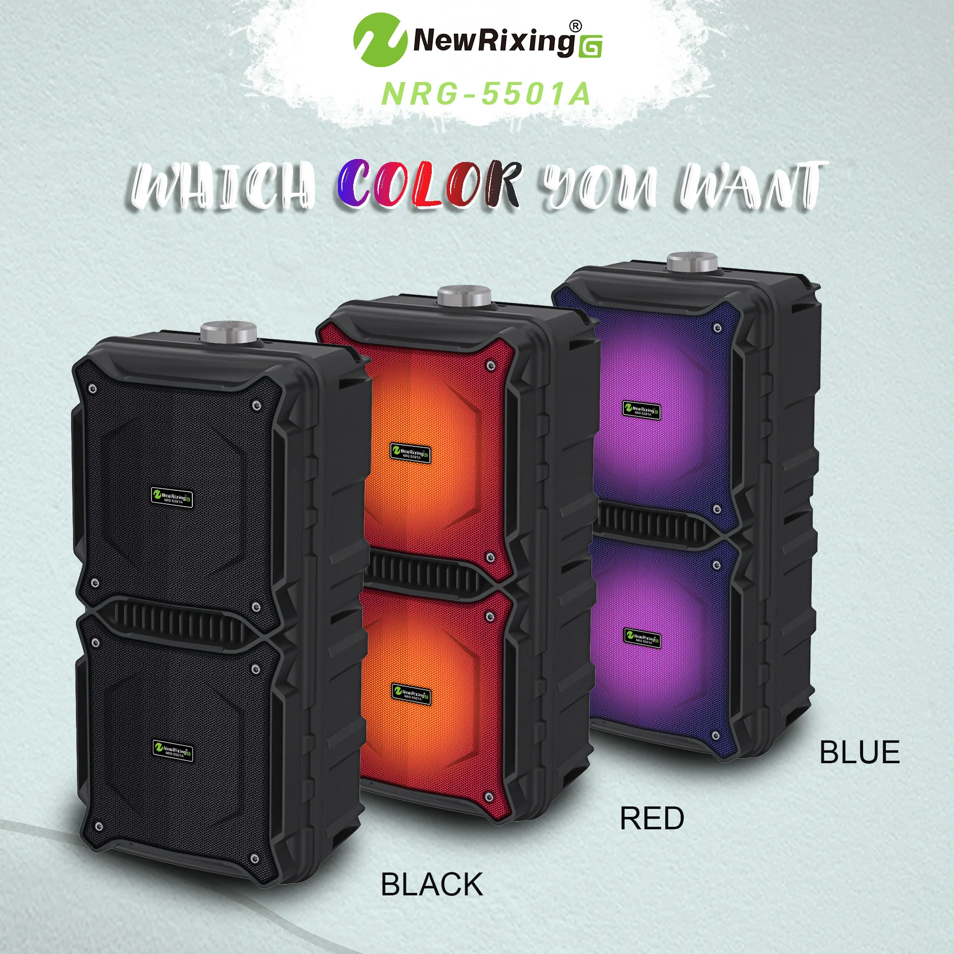 Hot Sale Portable Wireless Karaoke Bass Player Party Boombox Home Theater Speaker System
