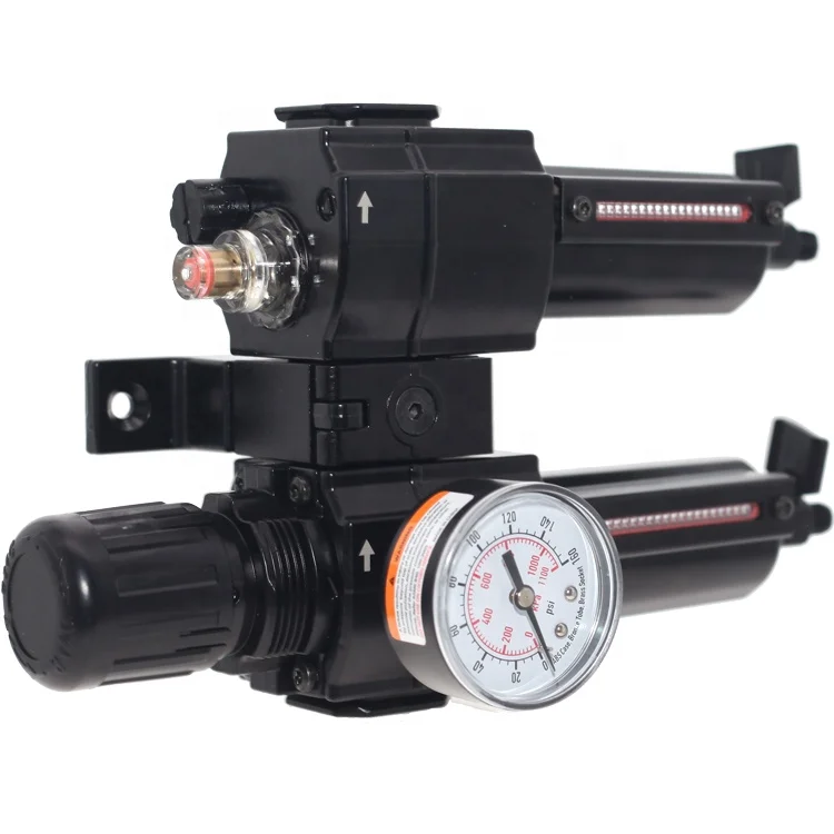 3/8 FNPT thread 0.01 micro 1.7Mpa, 250 Psi 2 pieces type FRL Combination 2FRL30M-03 Air Separation Preparation Unit