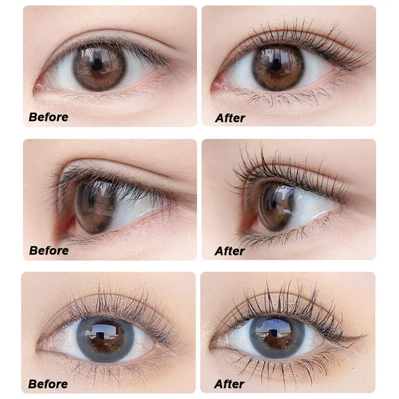 New Cosmetic Wholesale Custom Makeup Oil Free Lash Growing OEM Private Label Castor Black Vegan Cruelty Mascara