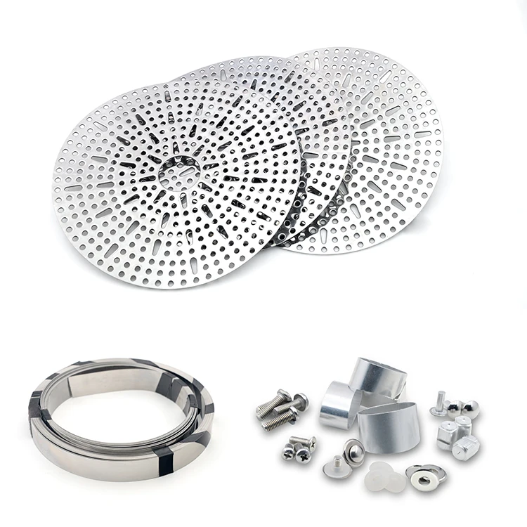 Adjustable non stick coating glass lid aluminium disc for cookware Induction Disc
