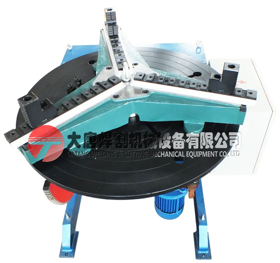 High-Performance 3 Jaw 4 Jaw Steel Welding Chuck for Industrial Positioner Workpiece Clamper Automatic MIG Welding Mode