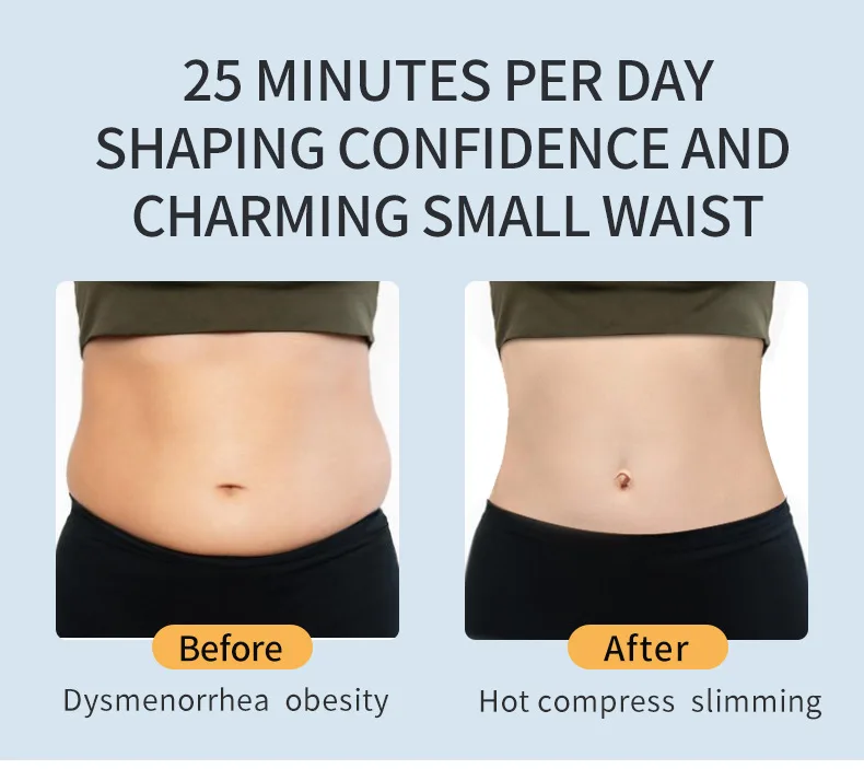 Wireless Portable Weight Loss Abdominal New Waist Vibro Shape Massage Slimming Belt For Adults