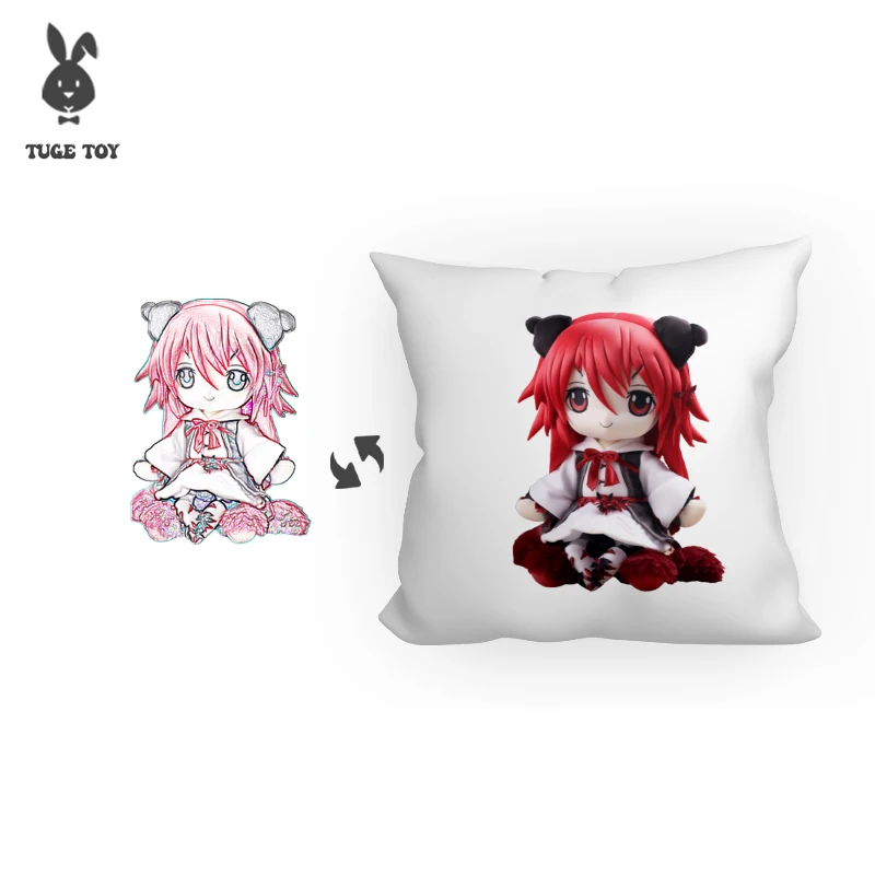 TUGE-Plush toy cute cow white dog throw pillow plush toys cute Master Yoda figurine manufacturers direct sales