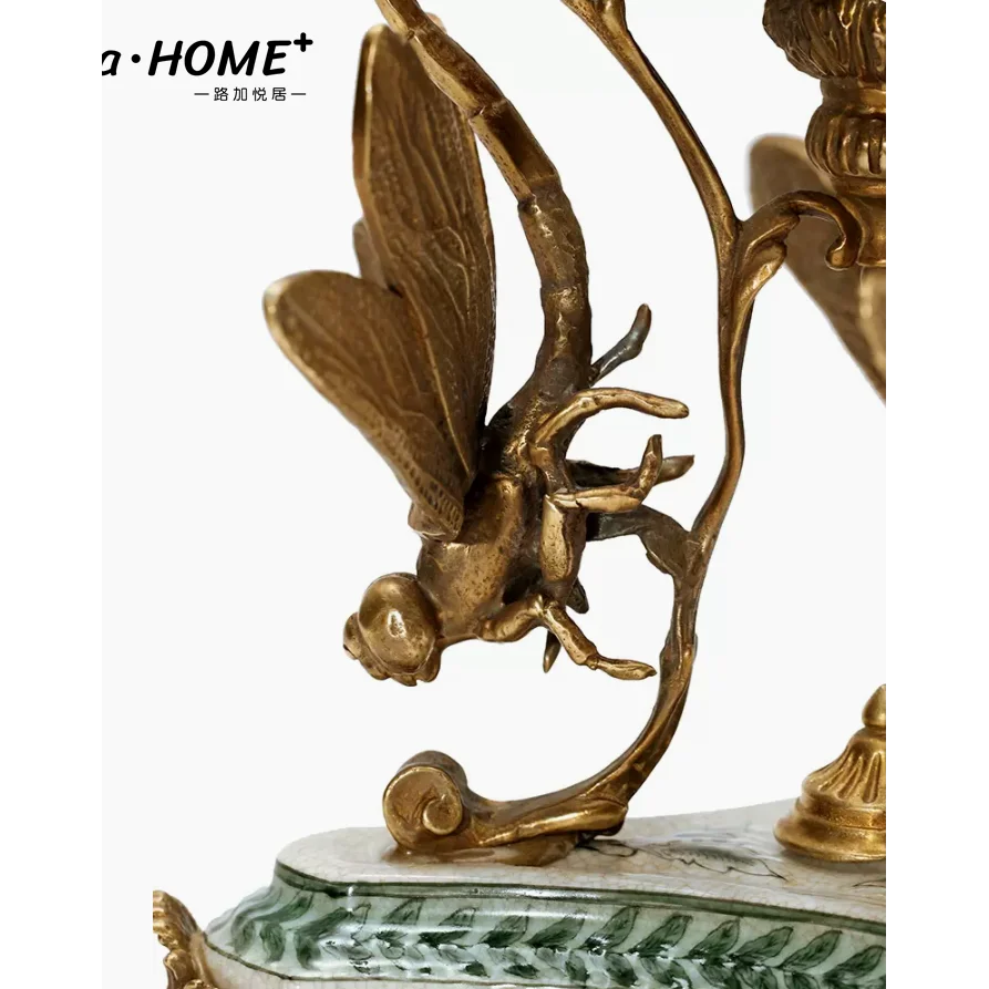 Wholesale Retro Style Craft Ginger Jars Luxury Home Decor Chinese Floral Vase Ceramic Porcelain Flower Vase