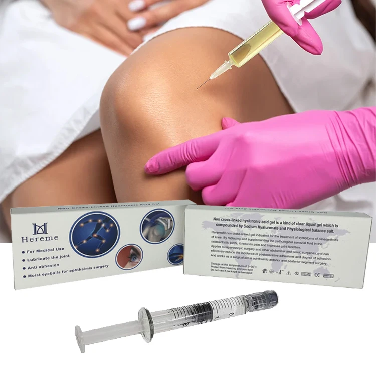 Heremefill famous brand Hereme Sodium Hyaluronate Injection for knee Relief joint pain with CE medical injection