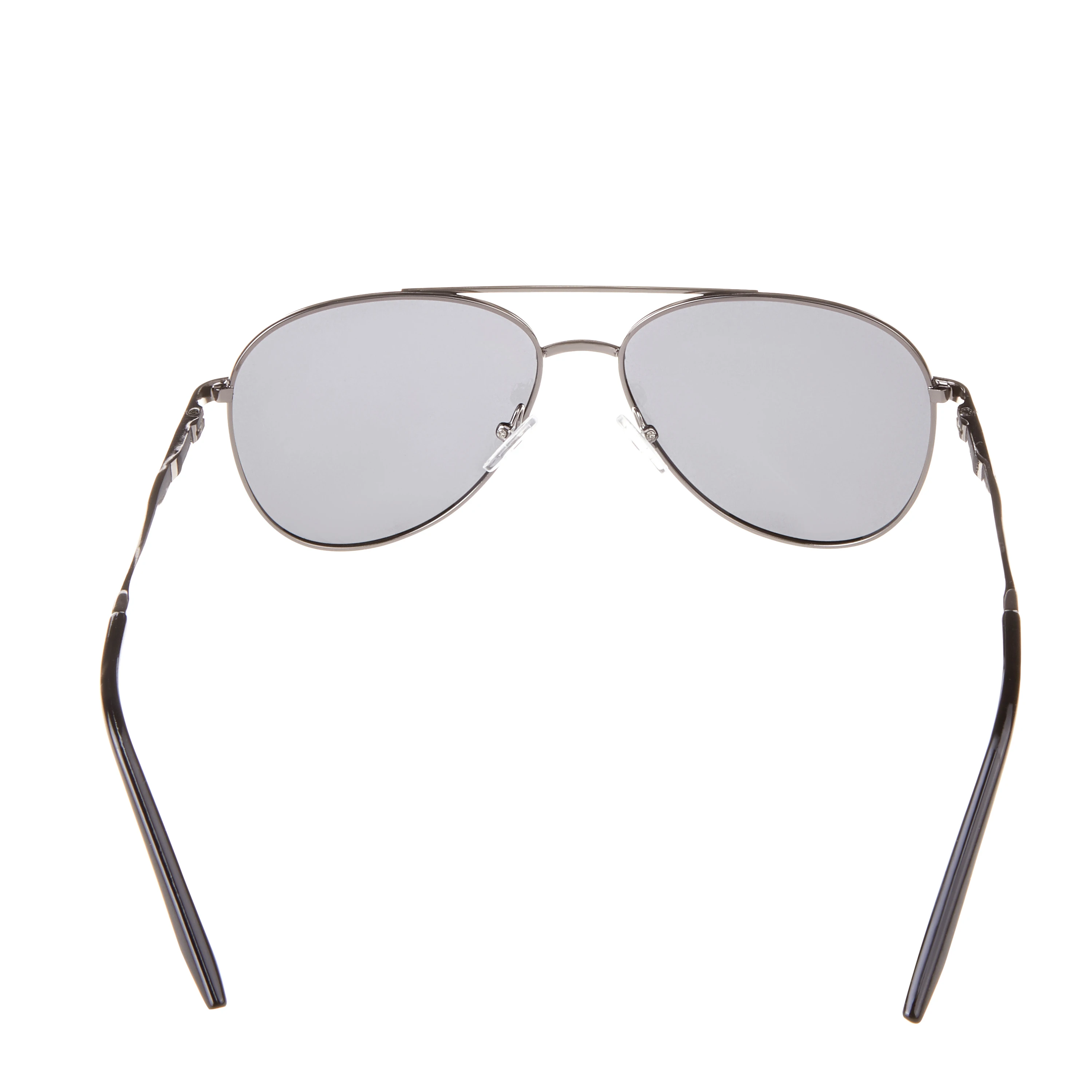 High-quality metal frame polarized glasses silicone non-slip nose particles effectively filter ultraviolet rays