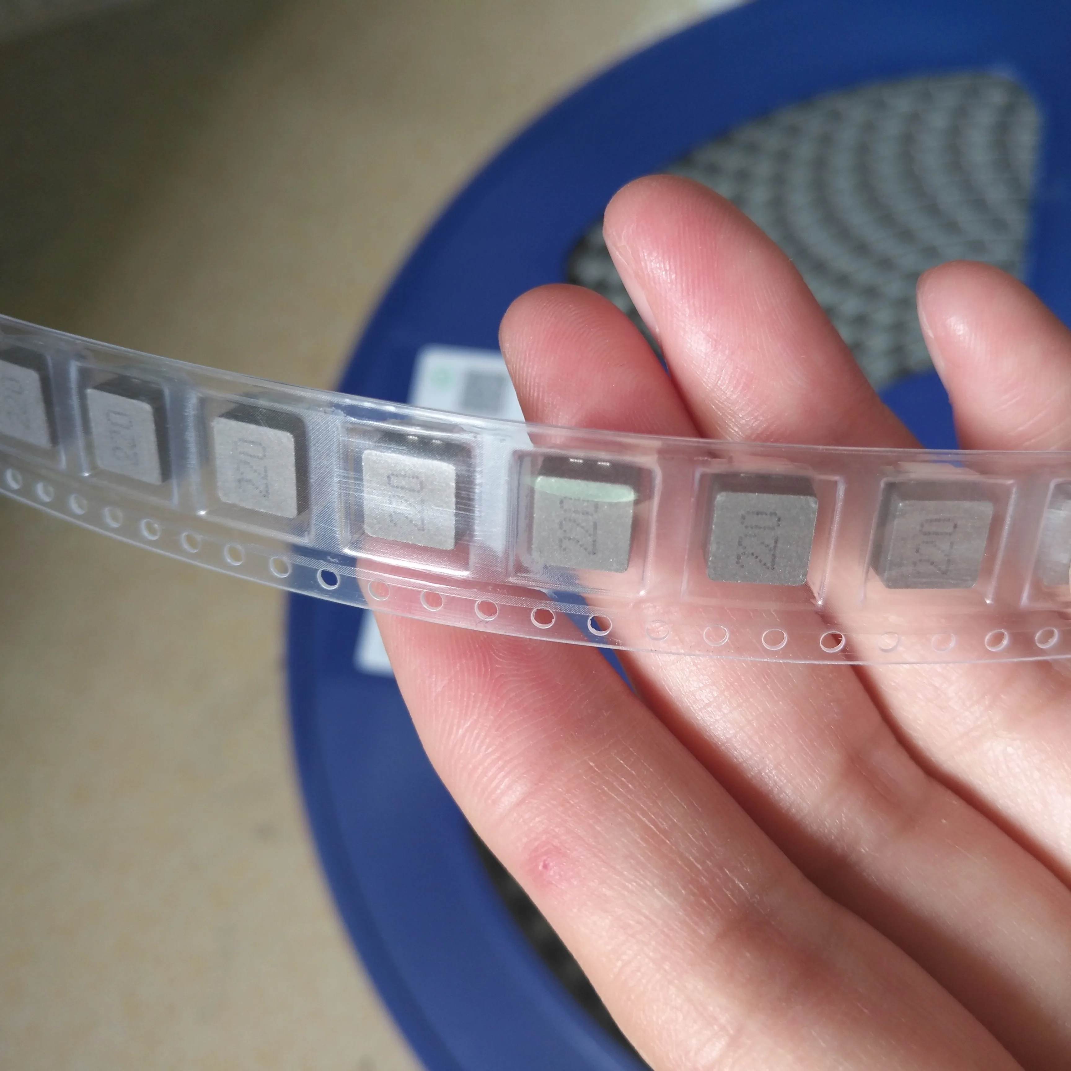 Electromagnetic Power Inductor Coil 1uh-10 Mh Ferrite Core Carton Box Square Copper Wire Surface Mount Original Manufacturer odm