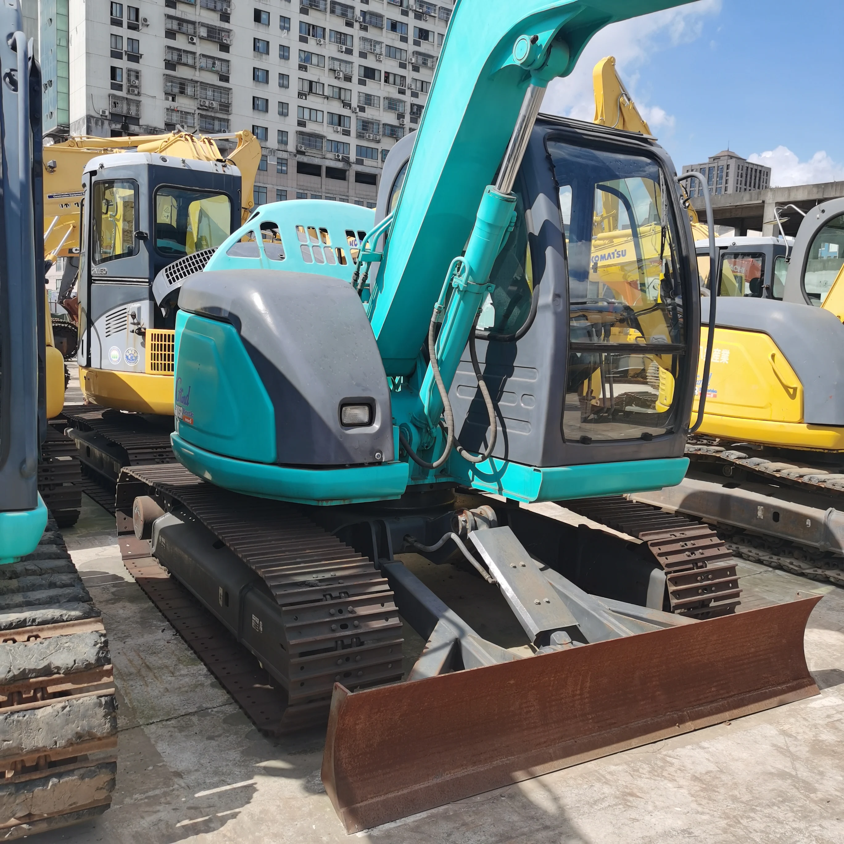 Used Construction Machinery Kobelco SK70SR Popular Excavator with Good Price for Sale