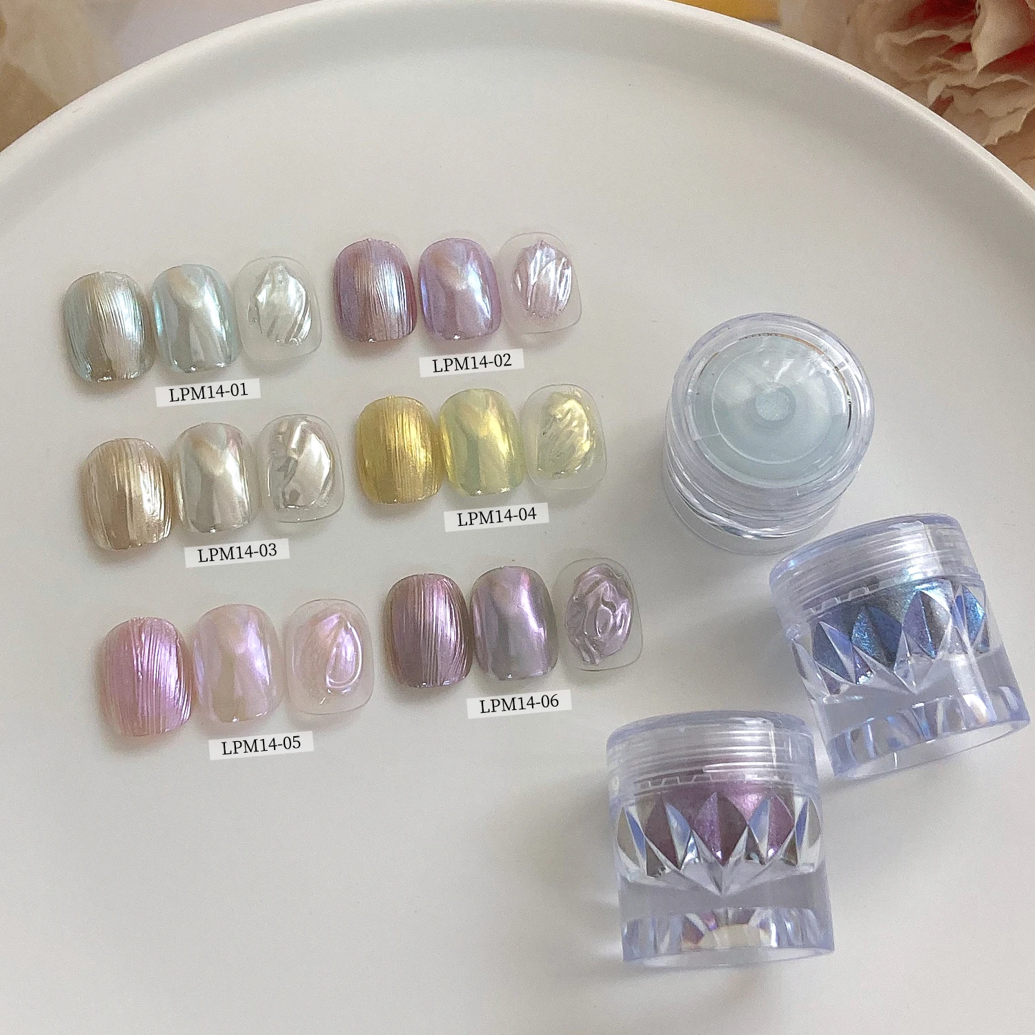 Luxury Nail powder Silk Moonlight Powder Sparkle Spring/Summer Versatile Color Nail Salon