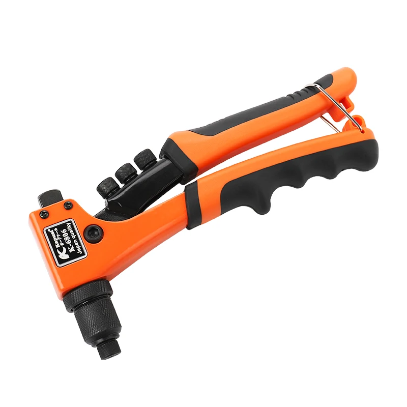 KAPUSI K-6806 Heavy Duty Aluminium Alloy Manual Hand Rivet Nut Gun Industrial Grade Tools with OEM and ODM Customization Support