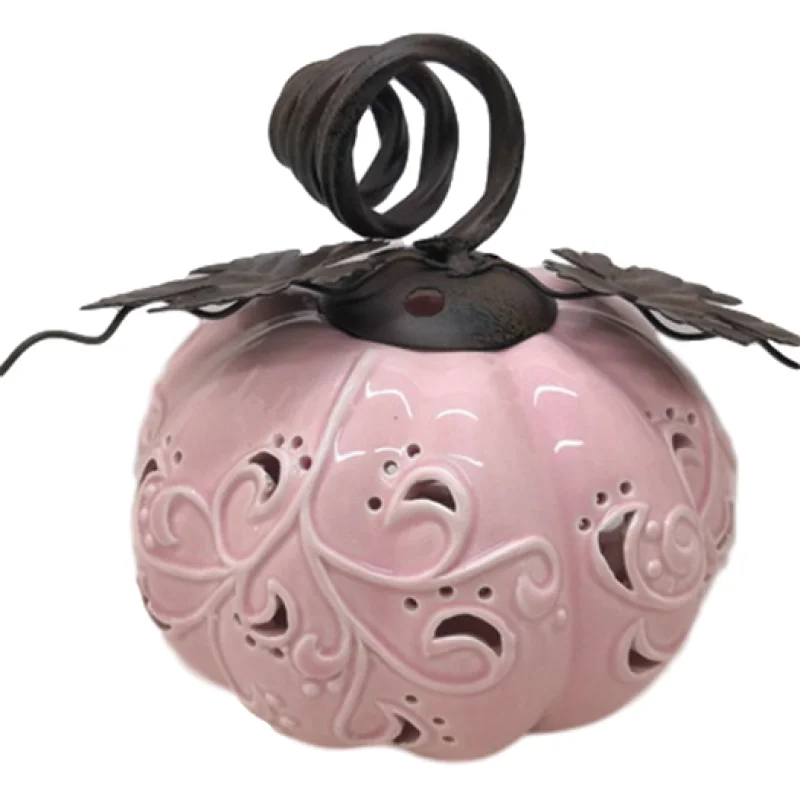 Round Pumpkin decorations maneki neko ceramic handmade figurines ornament Ceramic crafts