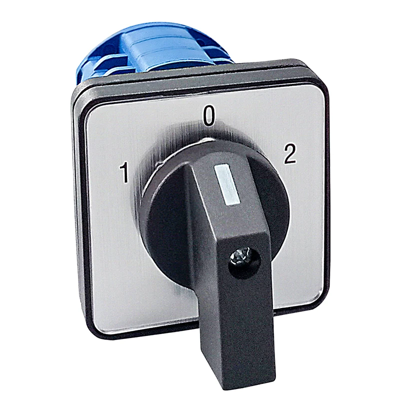 IG26 Motor Reversing Voltmeter Ammeter Control  1-0-2 Change-Over Selector Switch  3 phase 4 position Cam Rotary switch