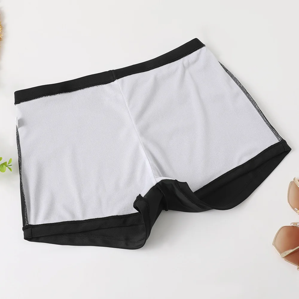 Wholesale Custom 2 Piece Swimsuit Printed Cover Belly Conservative Swimwear