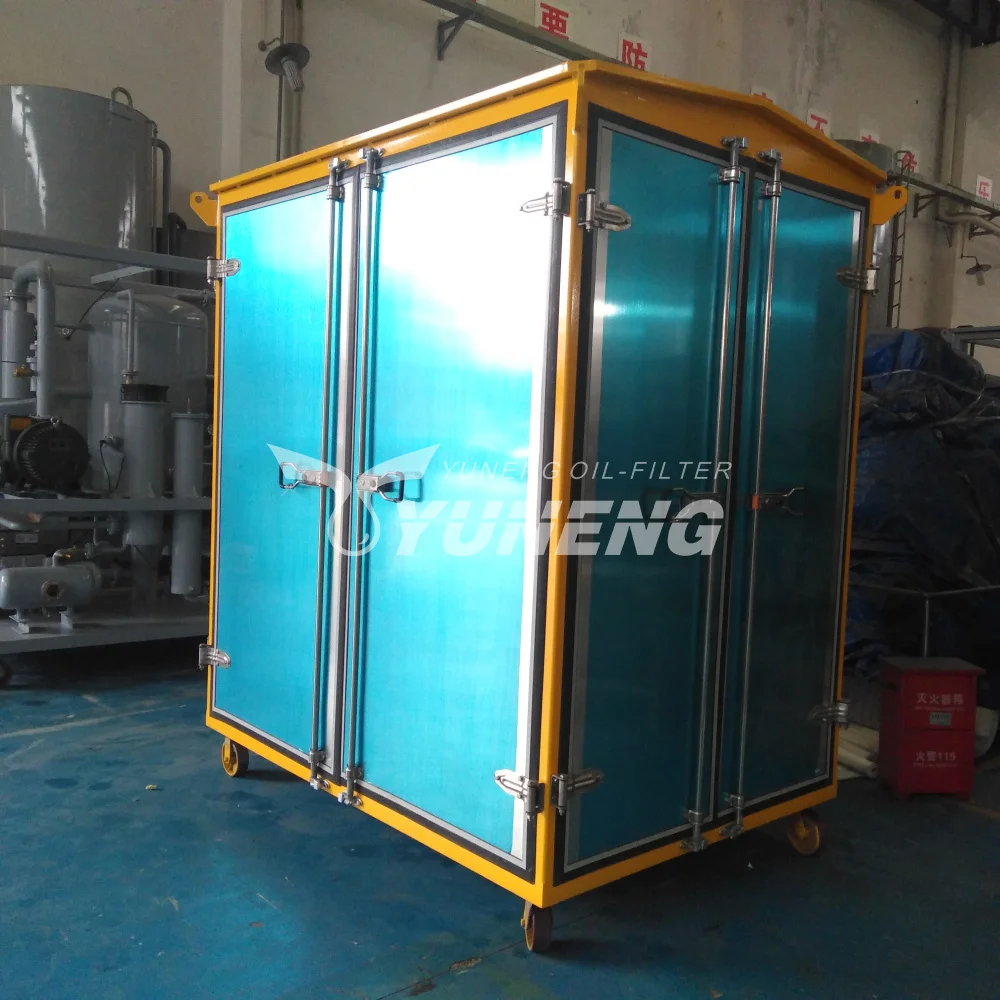 Yuneng Brand Remove Water and Gas Portable Transformer Oil Purifier