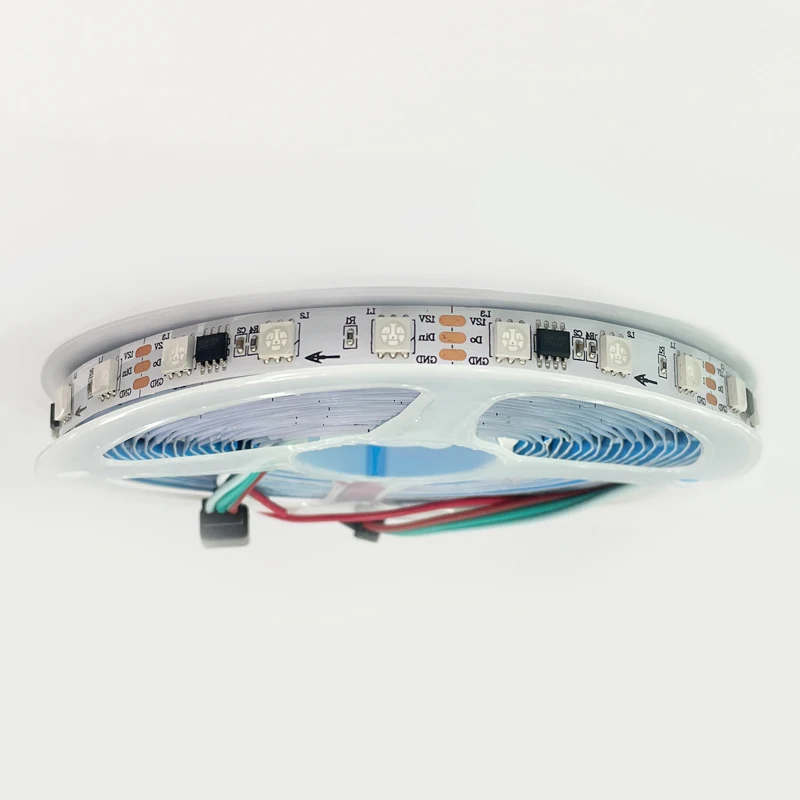 Hot sale high quality Pool Lighting DC12v Ultra Bright 30 48 60 96leds rgbic waterproof ip68 ws2811 led strip