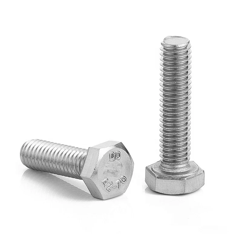 DIN 933 Stainless steel hexagon bolts