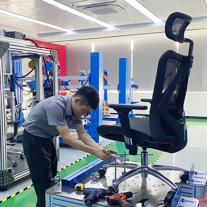 SIHOO S100 Ergonomic Office Chair with Ultra Soft 4D Armrests Dynamic Lumbar Support for Home Office Chair