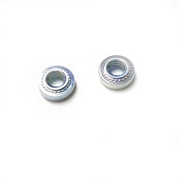 Direct order available M4 Aluminous round head Pressure Riveting nuts Self Clinch Nut for aluminium plate