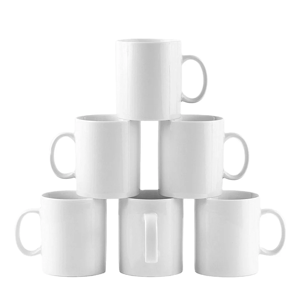 
Manufacturer Wholesale High Quality Coffee Cup White Sublimation Blanks Product Ceramic Coffee Mug Supplier Sublimation Mug 11oz 