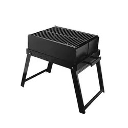 Durable Easy Carry Charcoal Folding Barbecue Grill Portable Bbq Charcoal Grill For Outdoor Picnic