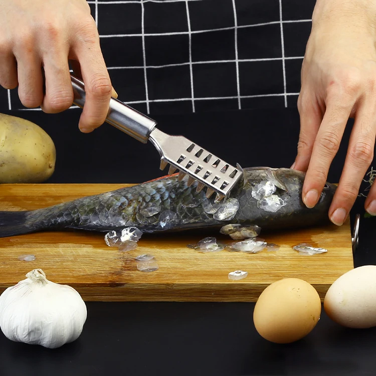 410 stainless steel  fish scaler remover machine kitchen tools & gadgets