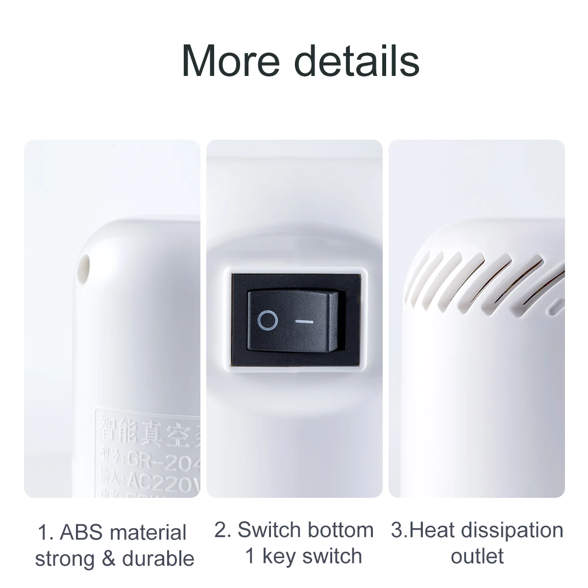 2021 New Design Smart Electric Air Pump Vacuum Compression Bag Using Electric Air Pump For Vacuum Bag