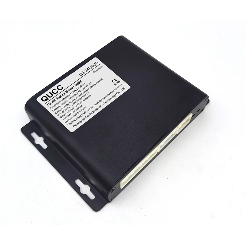 QUCC Battery Lifepo4 BMS 3S 4S 500A  Lithium ion Battery Pack Smart BMS